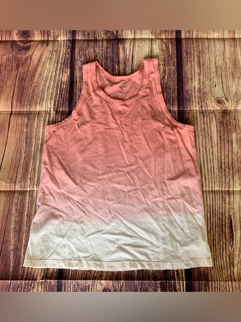 Treasure & Bond Women's Teen Sleeveless Ombre Multicolor Tank Top Xl (14/16)